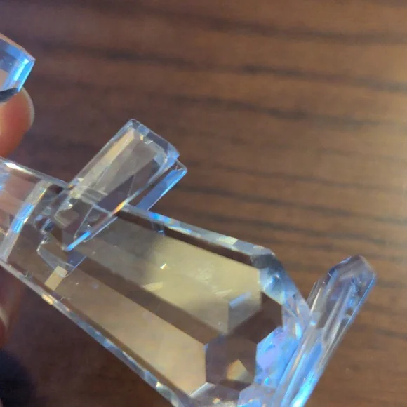 Swavorski Silver Crystal Vintage Standing Pluto Dog Figurine 7635, Discontinued - Picture 8 of 11